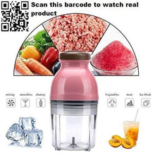 UK-0329 Portable Electric Blender Mini Food Processor Mixers Grinder Chopper Capsule Cutter