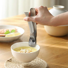 5905A Plates Tongs, Easy and Labor‑Saving High Strength and Without Burrs Anti‑Hot Clip for Daily Use for Home