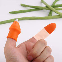 UK-0215 Thumb Knife Finger Cutter Kitchen Knife Set for Kitchen  Garlic Peeler for Kitchen Finger Thumb Cutter