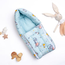 UK-0328 3 in 1 Baby Sleeping Bag & Carry Nest | Cotton Bedding Set for Infants & New Born Baby | Portable/Travel & Skin Friendly | 0-7 Months