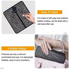 Foot Massager Electric Foot And Body Pain Relief EMS Massage Machine Pad Feet Muscle Stimulator Massager Mat Pad Relax Feet for Home & Office Use Portable Electric Combo offer