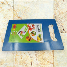 5823 Large Kitchen Plastic Chopping Board Household Cutting Board Knife Board Vegetable Cutting and Fruit Multi-purpose Plastic Sticky Board Cutting board (41x28Cm)