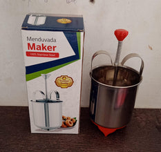 Kitchen Appliances - Medu Wada Vada Donut Maker Dispenser, Meduwada Stainless Steel MENDUVADA