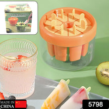 5798 Ice Cream Candy Molds With Sticks Easy Release Summer Party Supplies Popsicles Candy Molds (8 Candy Mold Maker)