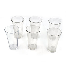 2849 Drinking Glass Juice Glass Water Glass Set of 6 Transparent Glass DeoDap