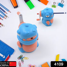 Sharpener for Pencil with Removable Tray Hardiness Steel Cutter, Kids Teddy Shaped Pencil Sharpener Machine, Birthday Return Gift Stationary Gifts