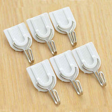 1627 Adhesive Sticker ABS Plastic Hook Towel Hanger for Kitchen/Bathroom DeoDap