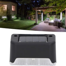 UK-0276 Solar Step Lights Outdoor 8 Pack, Solar Fence Lights Deck Lights