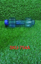 0754A Unbreakable Plastic dumbbell Shape Water Bottle DeoDap