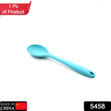 5458 Large Silicone Spoon for Baking, Serving, Basting - Heat Resistant, Non Stick Utensil Spoon (27cm)