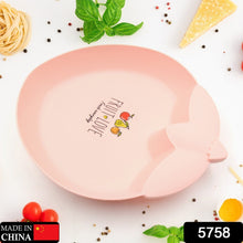 5758  Strawberry Shape Plate Dish Snacks / Nuts / Desserts Plates for Kids, BPA Free, Children’s Food Plate, Kids Bowl, Serving Platters Food Tray Decorative Serving Trays for Candy Fruits Dessert Fruit Plate, Baby Cartoon Pie Bowl Plate, Tableware (1 Pc)