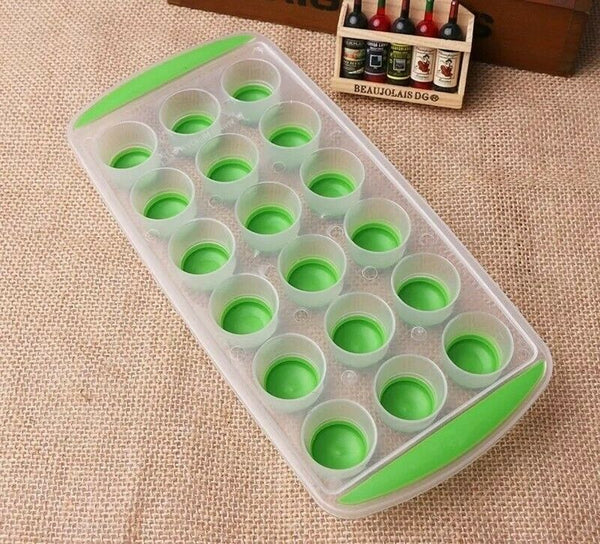 2768 18 Cavity Ice Tray Used For Producing Ice’s In Types Of Places Etc. DeoDap